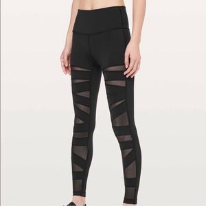 *Rare Lululemon High Rise Tech Mesh Wunder Unders